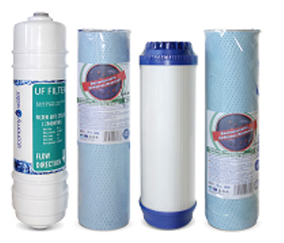 Filterset für Economy Water 4-stufiger Wasserfilter mit Ultrafilter