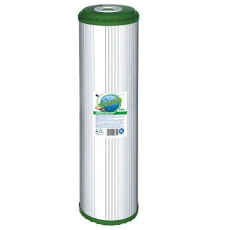 Filterpatrone mit Aktivkohle und KDF für 20x4 1/2" Big Blue Hauswasserfilter